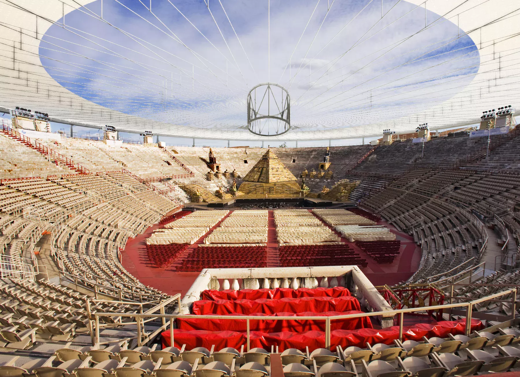 Arena di Verona — vista del progetto