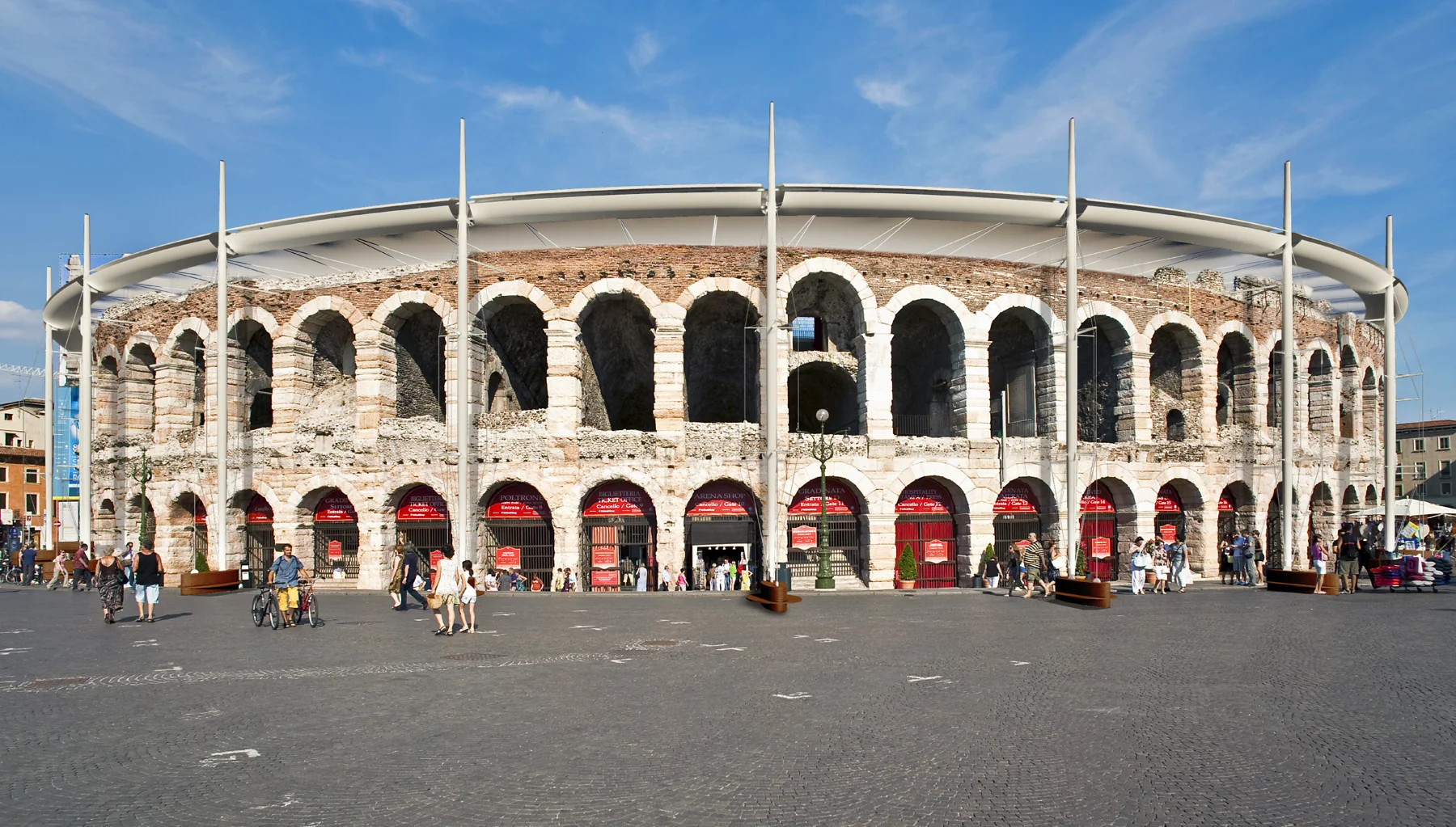 Arena di Verona — vista del progetto