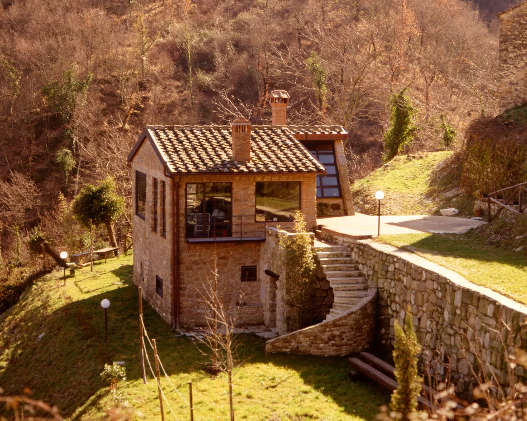 Barbiana — vista del progetto