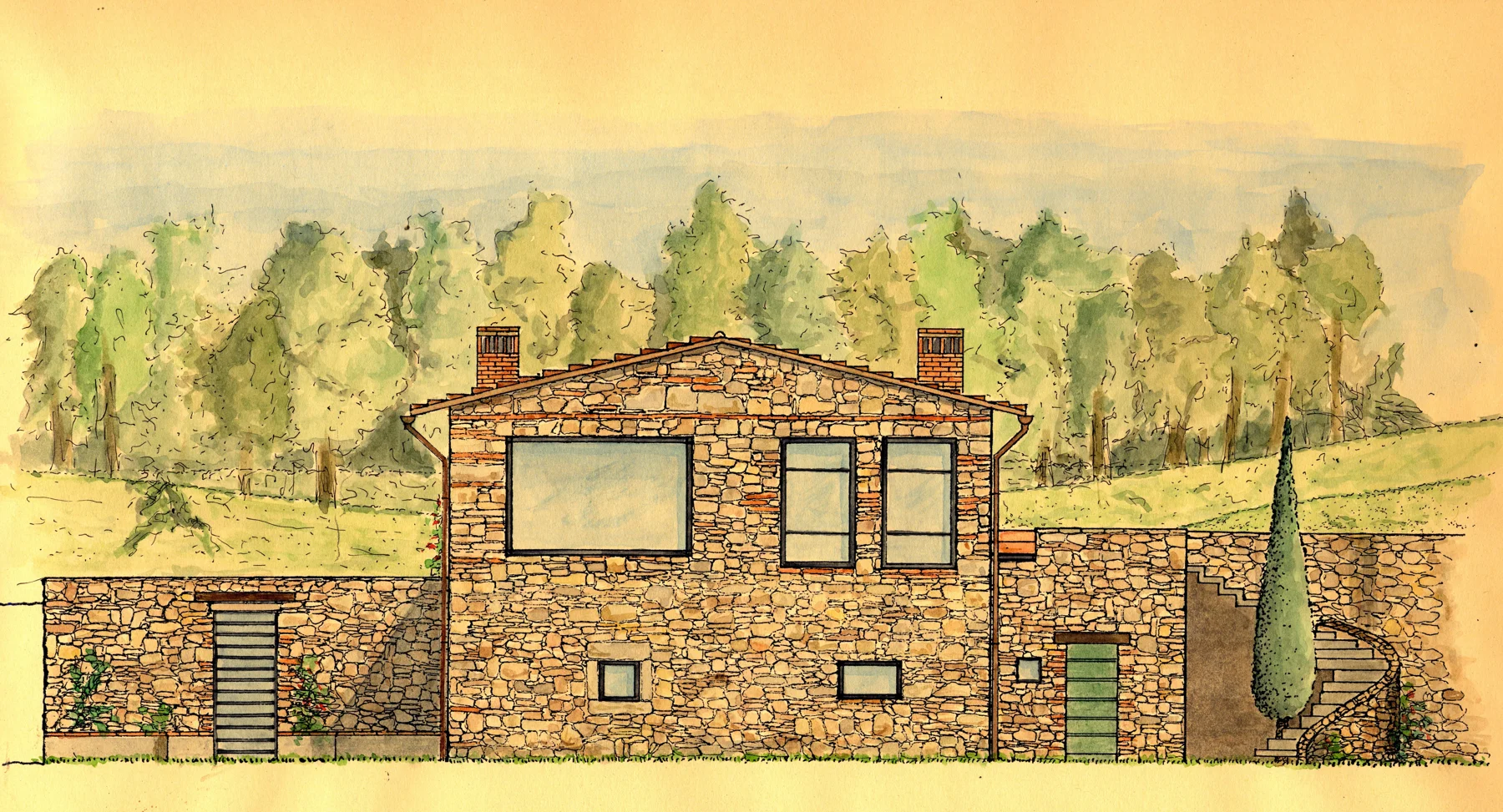 Barbiana — disegno