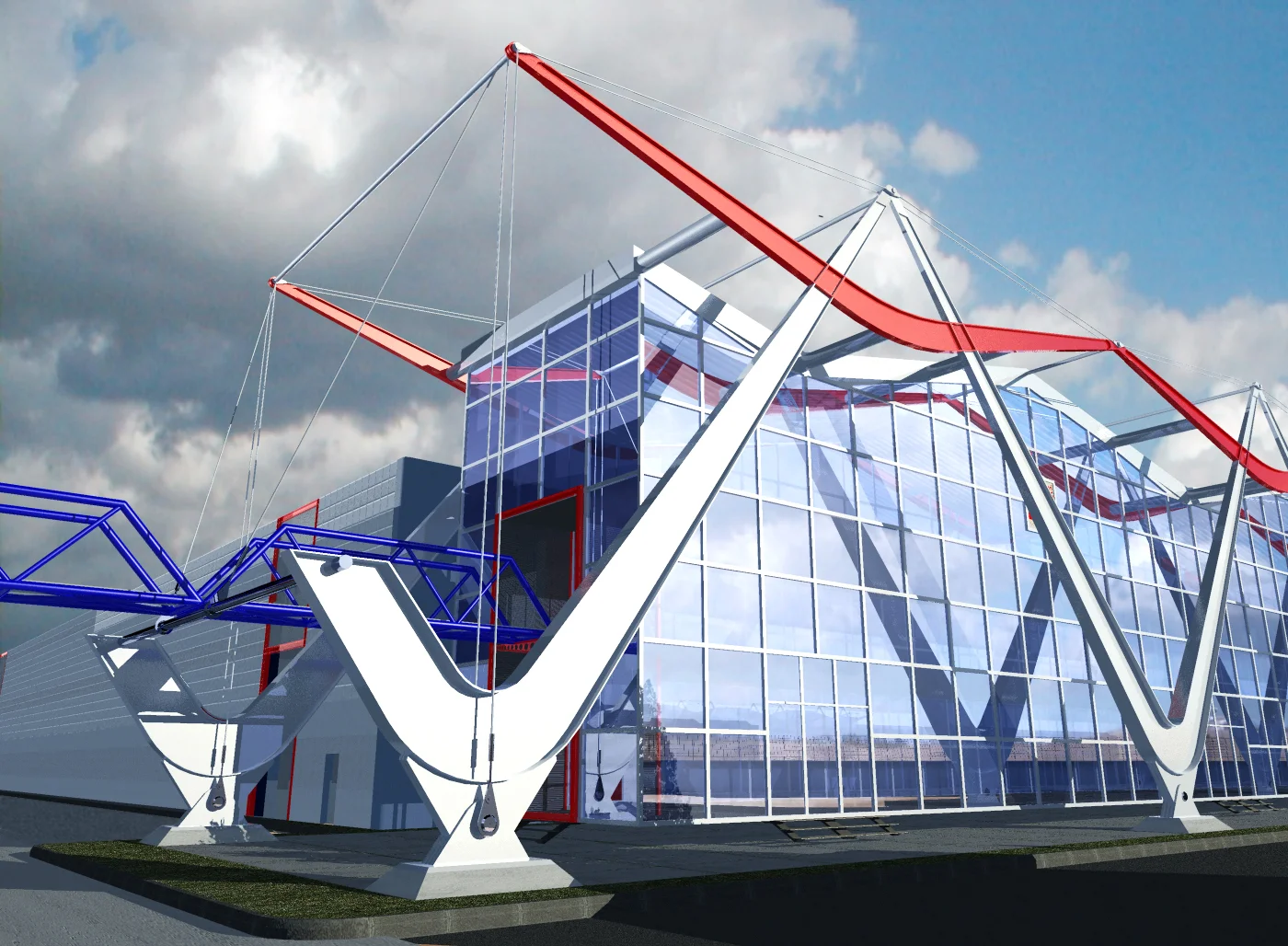 Conceria Val Basento — vista del progetto