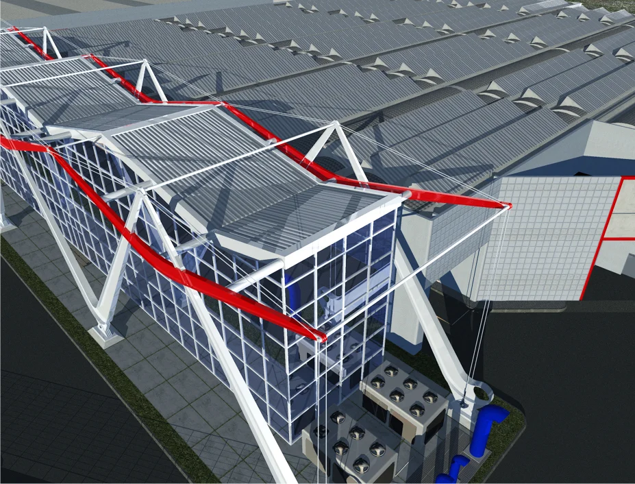 Conceria Val Basento — vista del progetto